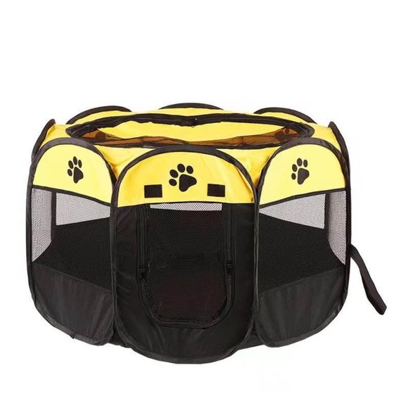 Large Dog Playpen Foldable & Portable Pet Exercise Tents for Small Pets Activity - Picture 10 of 11